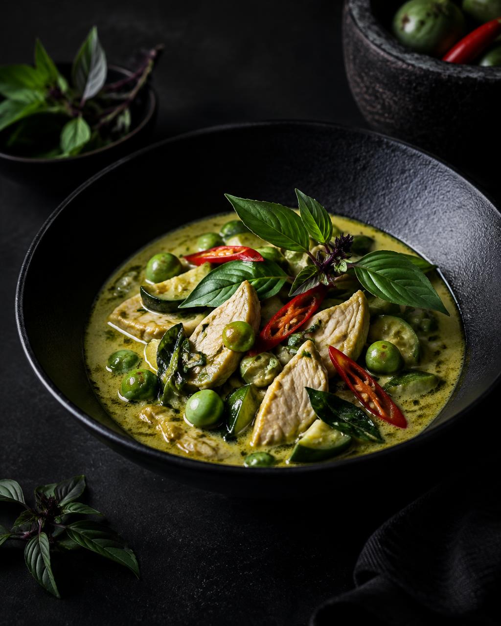 Green Curry with Chicken